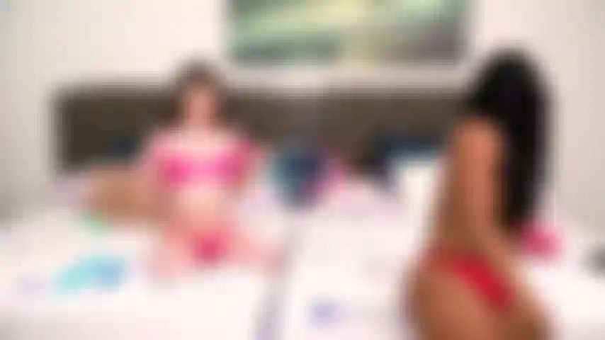 Kinky After Game - Live cam masturbation session with Megan Marx and Chanell Heart