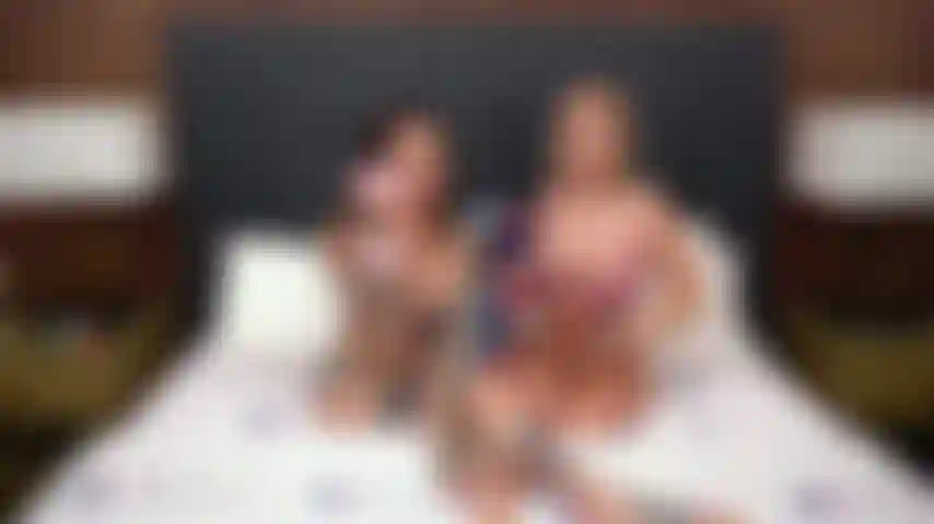 Alex Coal and  Percy Sires Handcuff And Gag Rocky Emerson To Play With Her On Live Show