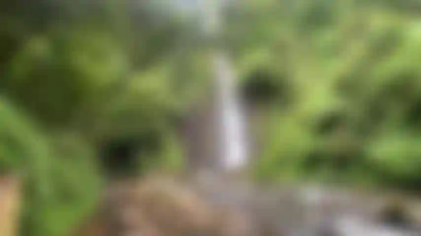 outdoor waterfall nature pussy play