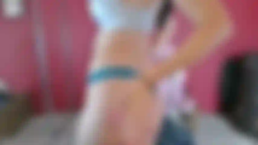 FOOT FETISH! I show my feet to the camera and then put on strappy gold heels. I am wearing a blue thong and blue bra with jewelry.