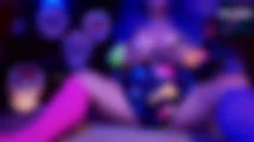 neon nylon calf muscle flex