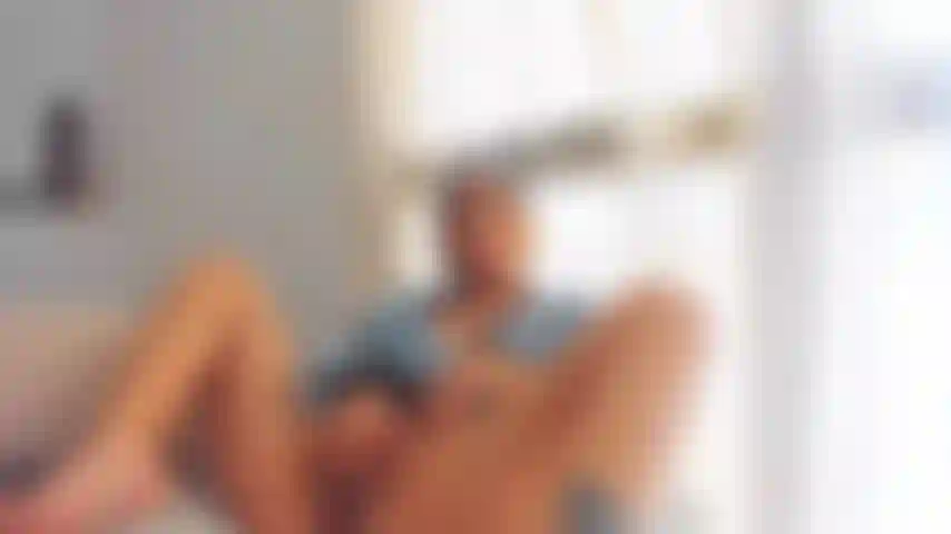 rub clit against the window