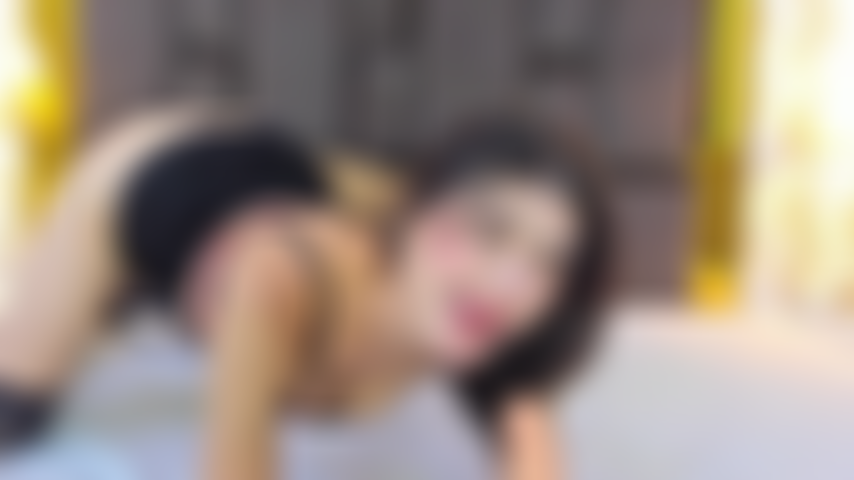 Lanah sucking deeply a hard cock