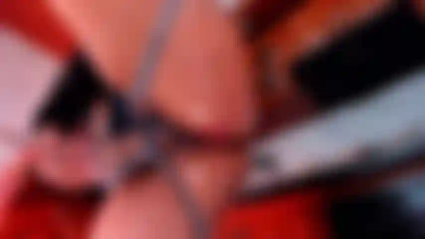 A lot of cum and my pants rip