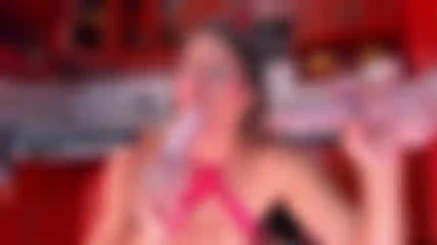 Playing with two dildos in my mouth