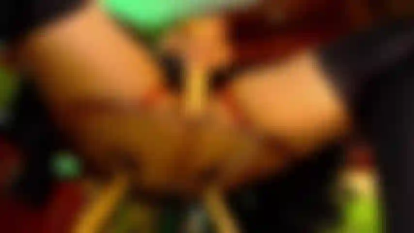 Fuck dildo under my skirt.