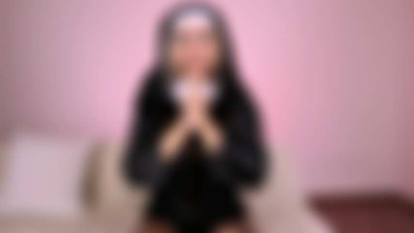 Naughty Nun gives you JOI and CEI