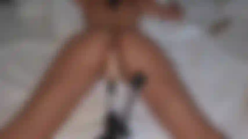 Anal prone bone with fuck machine