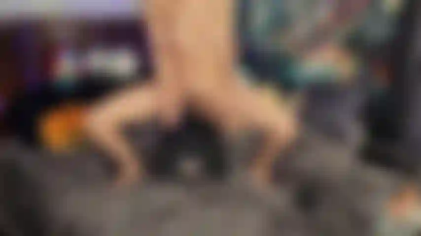 Watch my tits bounce while I ride my saddle vibe. I can barely hang on when I start cumming!