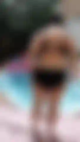 wet in pool tease