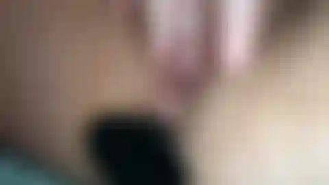 My biggest butt plug makes my pussy drip