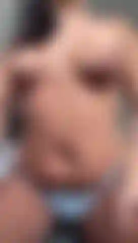 watch me bounce my titties up close with a view of my baby blue thong