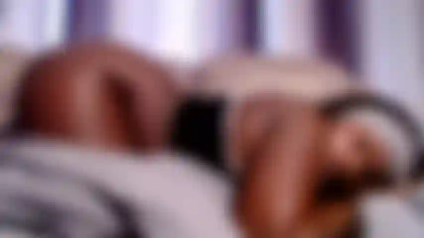 Ass squeeze naked in bed