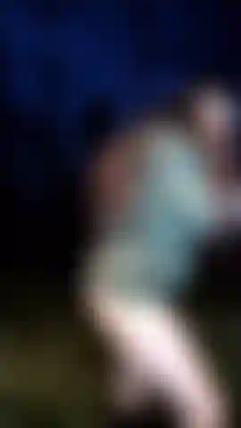 Lingerie in the forest.