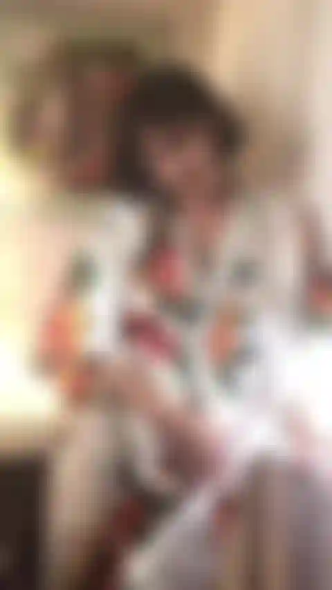 Exhibitionist play in front of window! Neighbors outside!