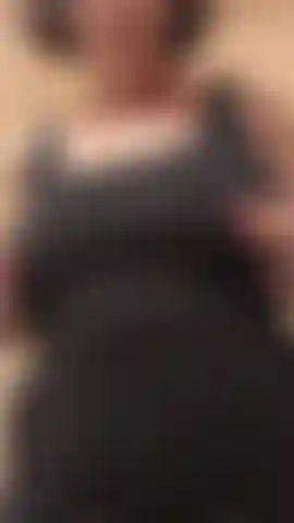 Nipple play (up close) in cute black dress!