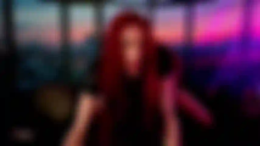 Short clip, trans on all fours facing the camera then stand on knees and pulls out her she cock before sitting down while holding her dick