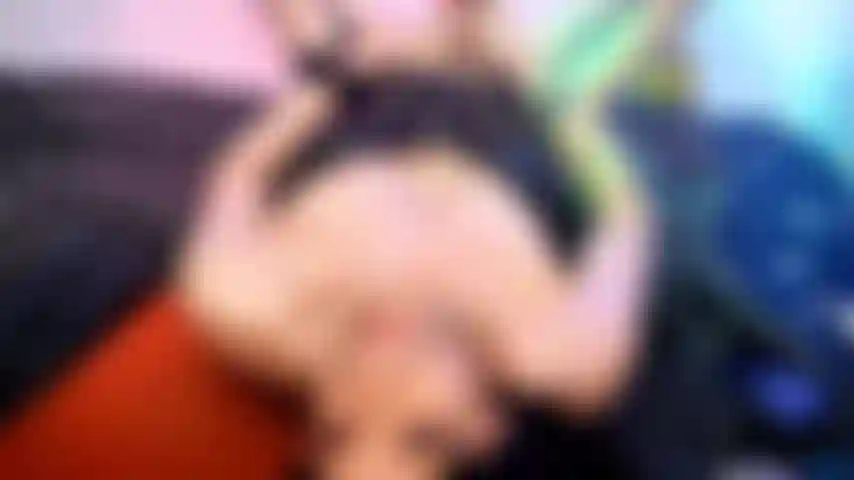 Upside down self cum in mouth and on face