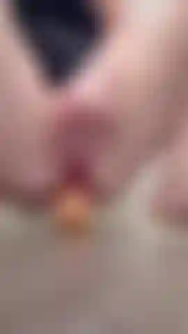 Anal Ride on Dildo with a  ending