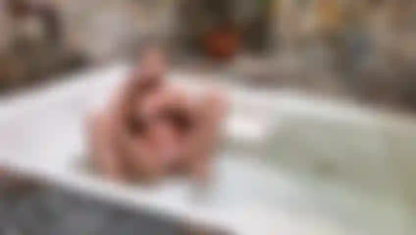 Dildo in bathub