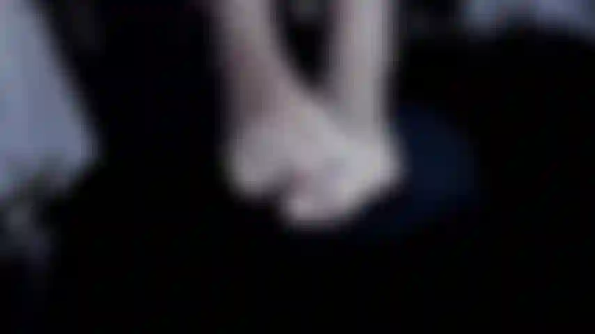 WORSHIP MY FEET AND WHITE NAILS WITH THE BLACK NET SOCKS, I WRANK YOU AND YOU GIVE ME YOUR MILK ON MY TOES