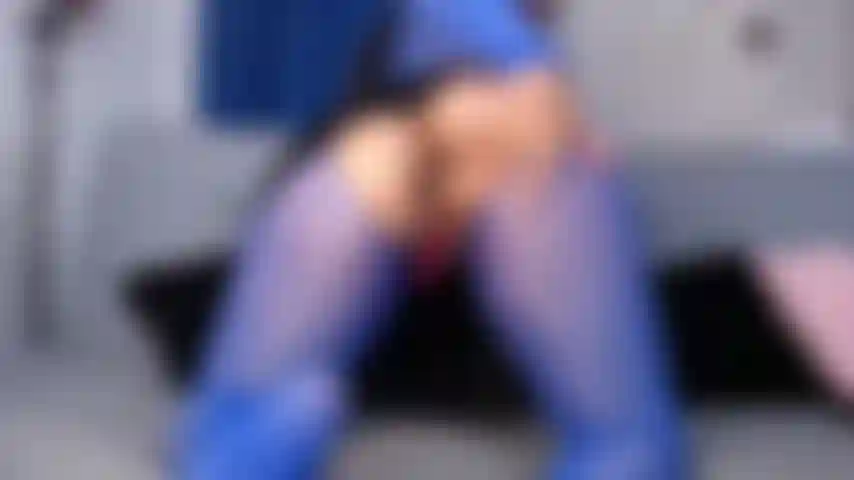 Anal training in my stockingsuit