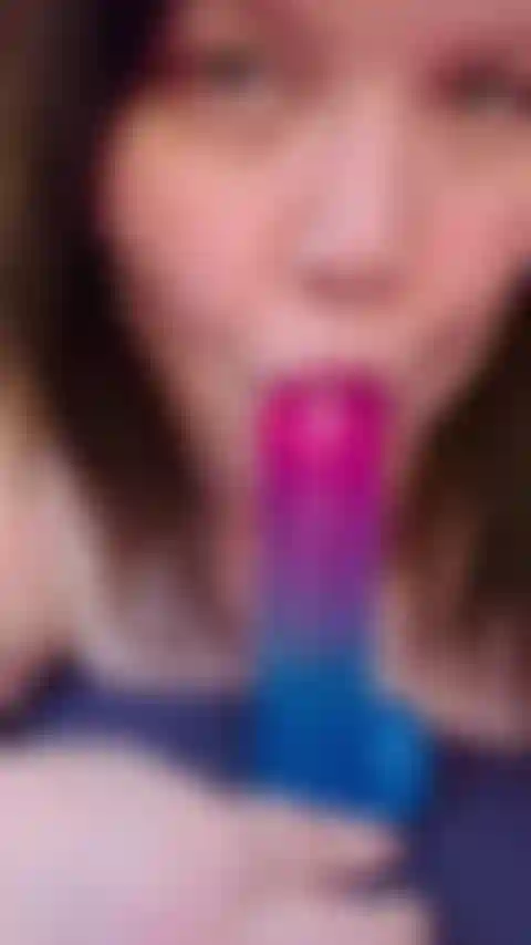 Short bj purple dildo