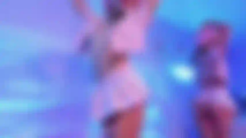 Sexy striptease cowgirl.