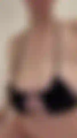 Skimpy bikini huge busty