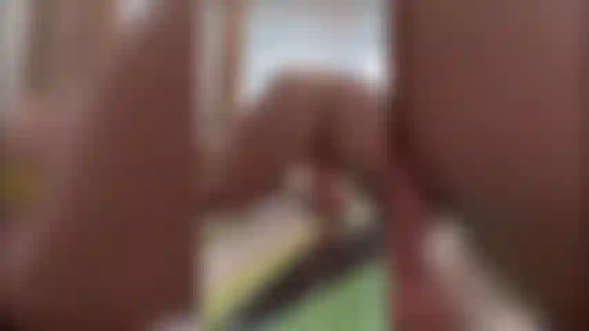 Bouncing on my big dildo.