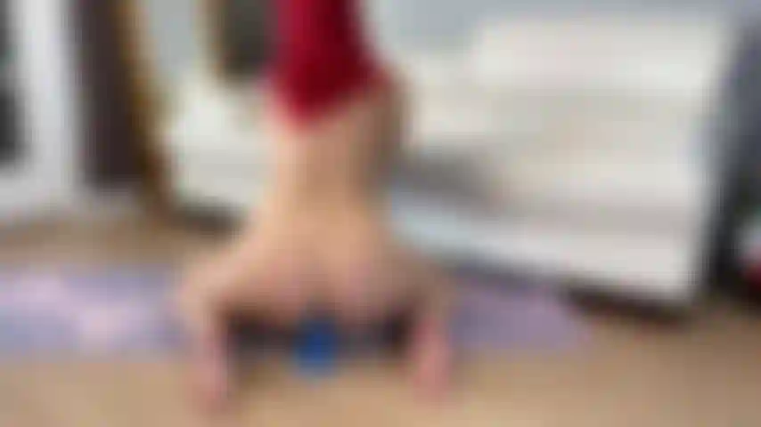 Cowgirl riding my big bad dragon dildo