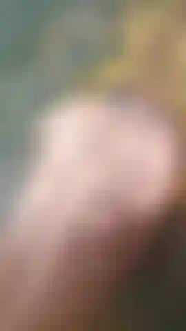 wet bare feet outdoors