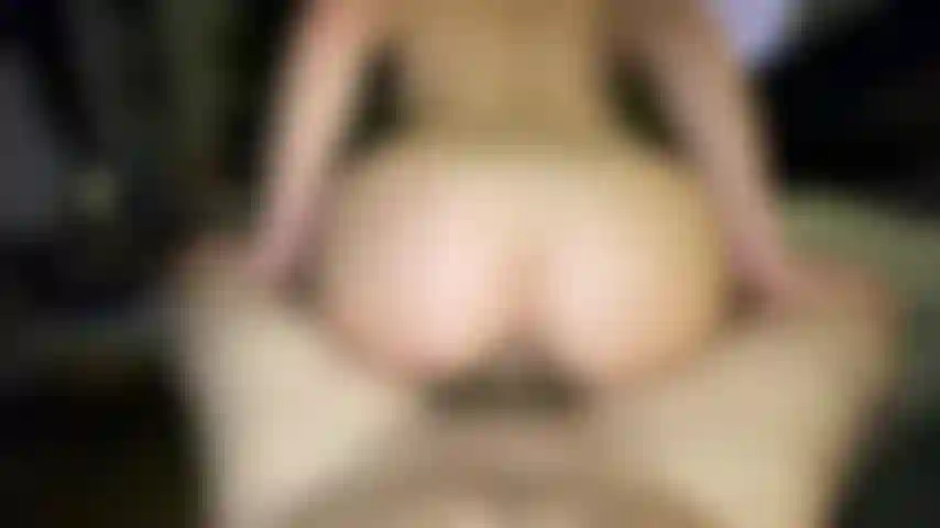 Riding His Cock on the Sofa in Reverse Cowgirl SEXTAPE CLIP