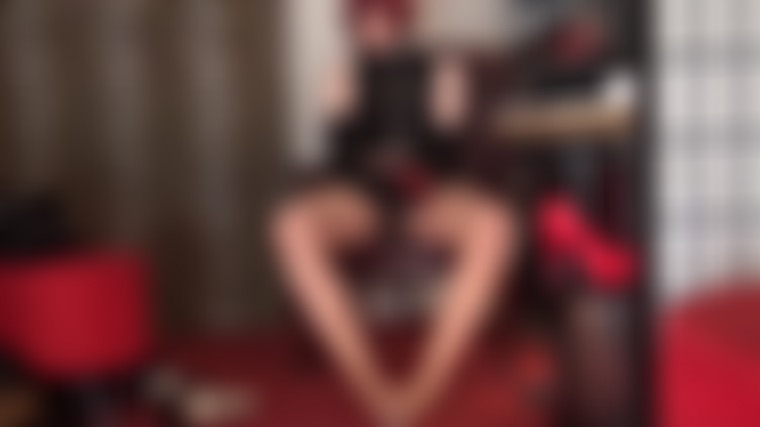 Strapon domination, sph, feet, pantyhose fetish - mistress' bbc dressed up in a pretty red stocking has got you excited but as soon as mistress takes on a pair of yellow pantyhose hiding her huge nylon cock underneath... Oh my!