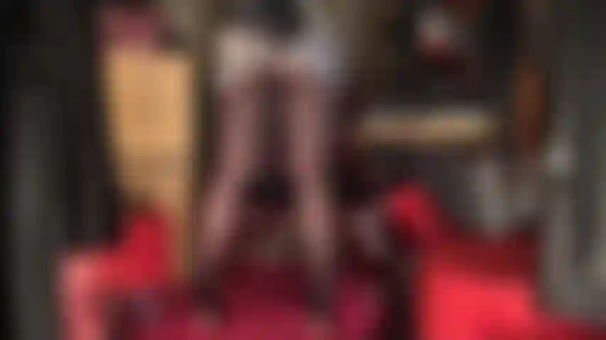 Shiny silver satin mini skirt tease, upskirt shots and pantyhose worship.