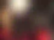 White fur, black leather, strap-on worship - your goddess in black leather, overknees boots and soft white fur coat has a big cock for your greedy whore mouth.