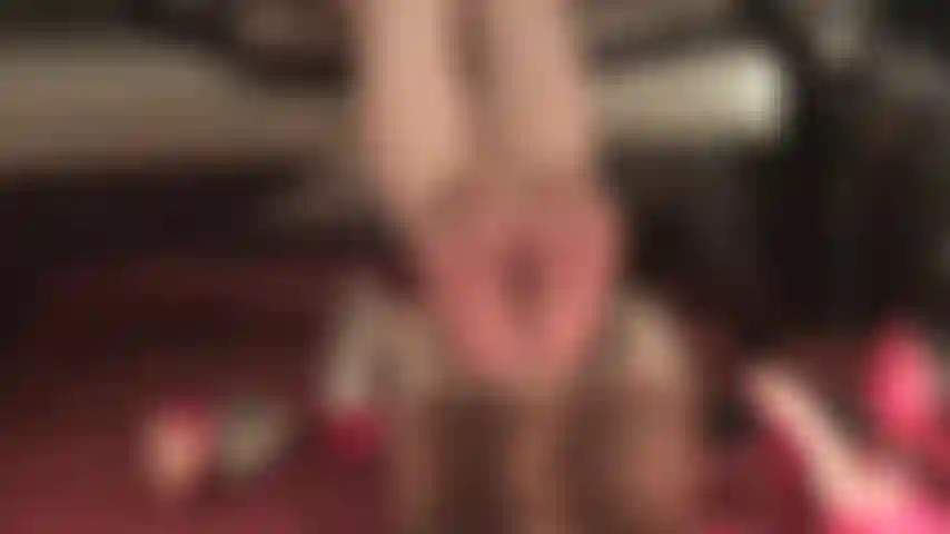 Pantyhose foot worship - mistress' beautiful tan pantyhose soles are resting on her footstool, surrounded by sexy stilettos.