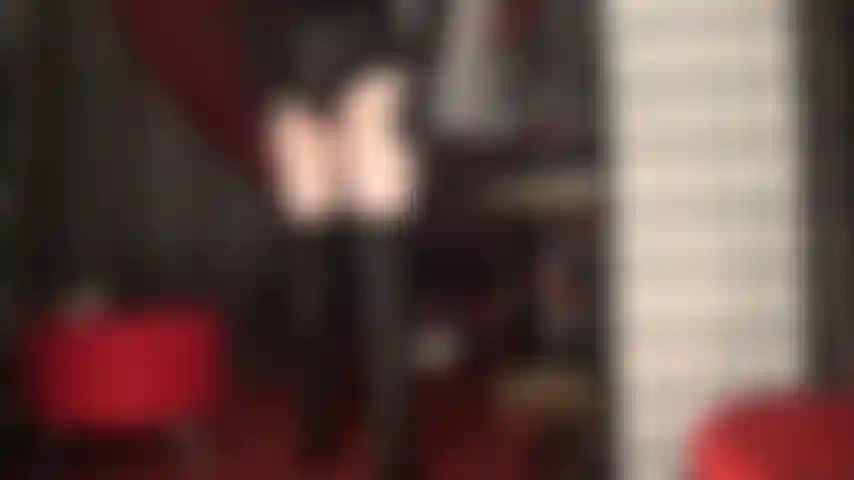 Black leather, white pantyhose and a big tasty cock for you to worship, my whore.