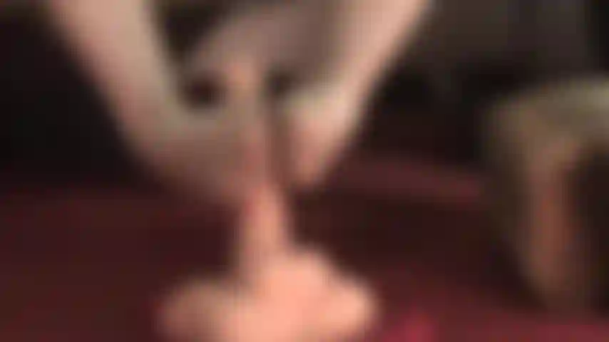 Mistress milks this erect cock with her shiny golden pantyhose feet and plenty of spit.