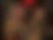 Pegging with massive black strapon - mistress vivian thrusts her fat black cock right into your tight fuckhole.