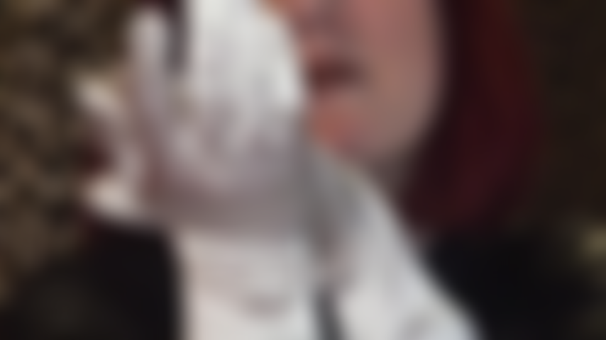 Satin gloves are your weakness - You crave to feel these silky soft gloved hands all over your intimate parts, wrapped around your cock and balls and teasing your asshole...