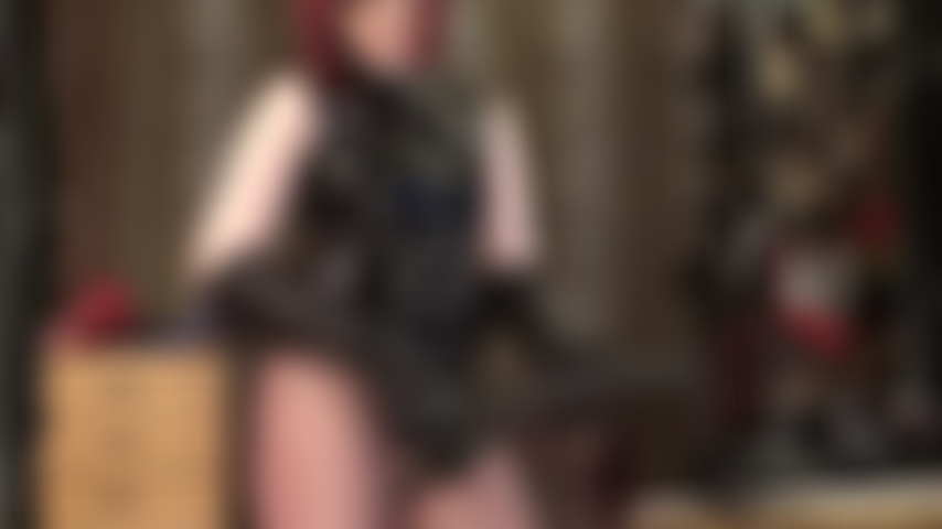 Mistress is having massive fun working out her hips as she thrusts her giant black strapon cock deep into your whore cunt.
