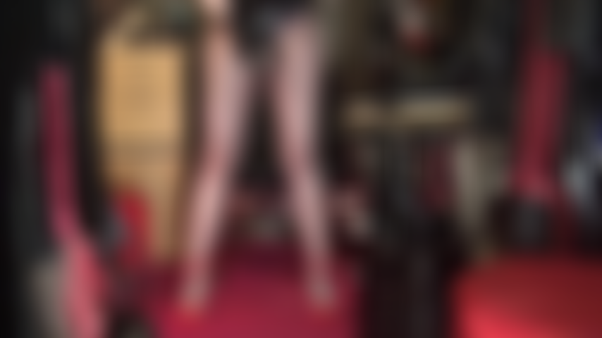 Glossy Tights and Strap-on Domination - If shiny pantyhose legs are a turn-on for you, if you enjoy being pegged by a nylon-clad Mistress, then this one is for you.
