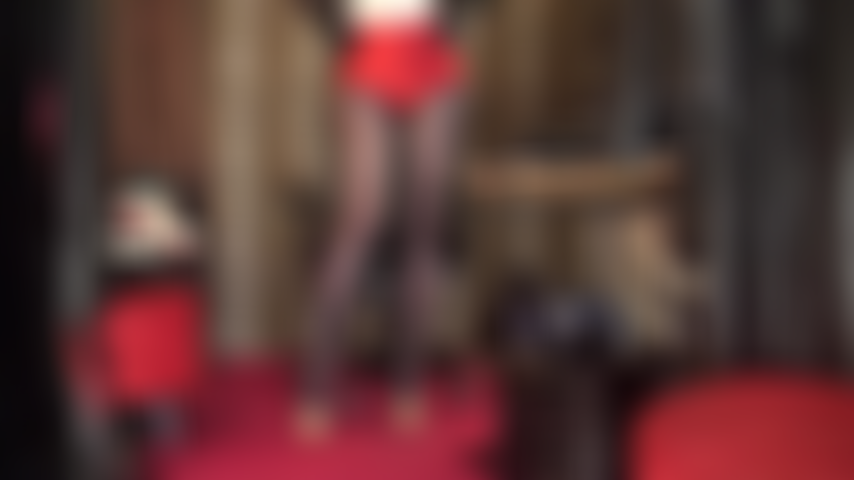 Legs to die for, amazing ass in red satin shorts, leather hat and gloves stroking tall heels. Mistress has your mouth open and drooling while you stroke your cock for this hot outfit.