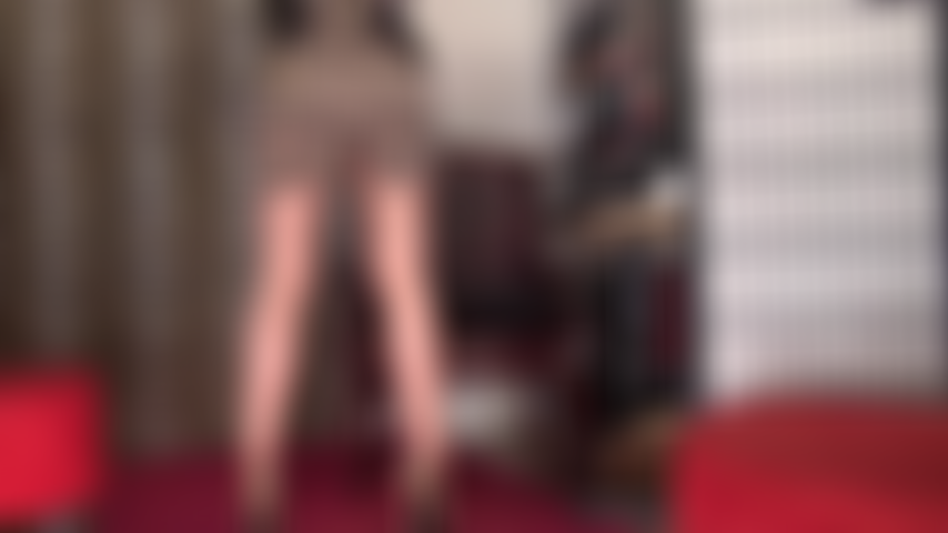 Skirts are for teasing - The skirt goes up, the skirt goes down... granting views on your Goddess' wonderful pantyhose gusset and panties from the back and front.