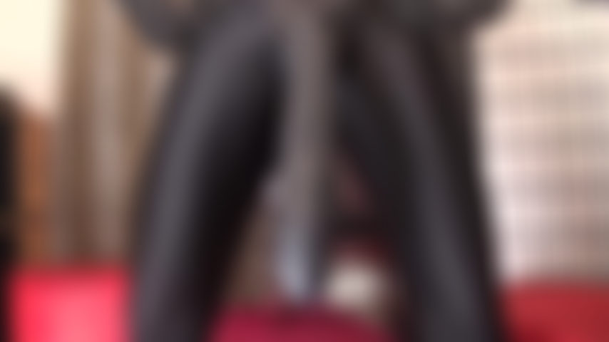Giant black Rambone strap-on - Today your fuckhole really needs to be opened up, not only wide but so deep as well.