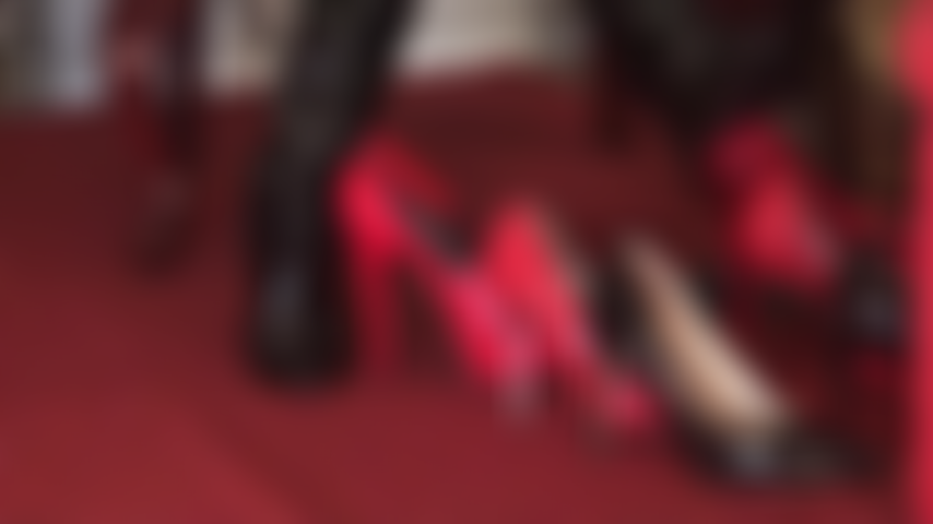High heel sub -  The mere thought of worshiping Mistress Vivian's boots and heels, to drop down on your knees and clean them with your tongue, each and every single pair you are pointed to, being allowed to rub your cock on them...