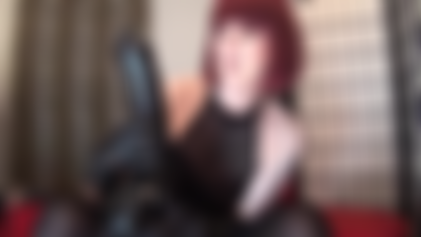 Sure you can handle a cock this size? - You've been staring at the big boys in Mistress Vivian's strap-on collection. It's time to find out if you truly are a size queen.