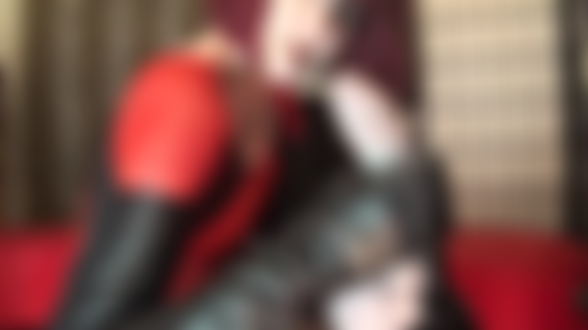 Leather gloved handjob - A leather clad Domme being your greatest weakness, she wraps her gloved hands around your cock...