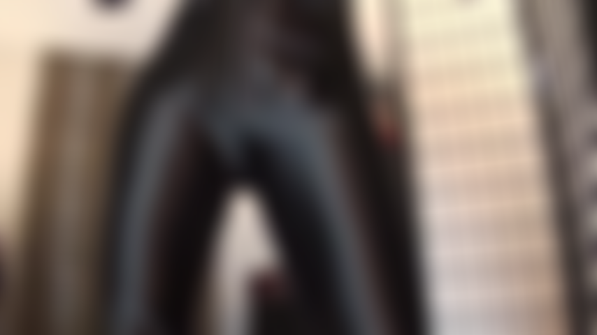 Shiny black satin pants, leather gloves and boots - This is the perfect clip for you to jerk it to if you love tight glossy trousers, caressed by Mistress' soft leather gloves, she entices you to stroke yourself.